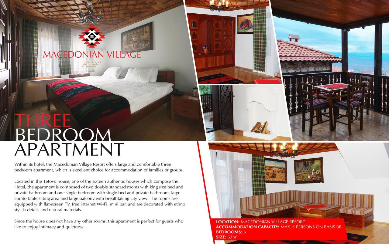 Macedonian Village Hotel & Resort Skopje Zewnętrze zdjęcie